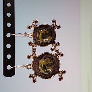Green Gargangela Jasper & Sterling Silver Earrings